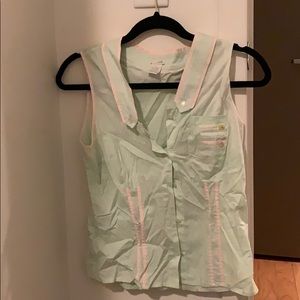 sleeveless blouse odille brand (Anthropologie)